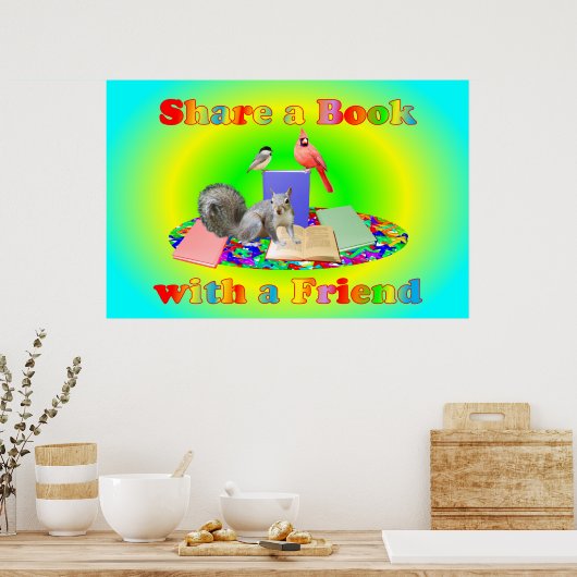 Partager un poster de livre (Cuisine)