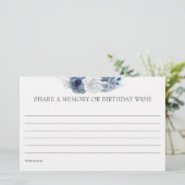 Partager une carte de jeu Anniversaire ou Souhaite (Debout devant)