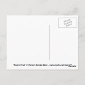 Partager une carte postale de grenouille souriante (Dos)