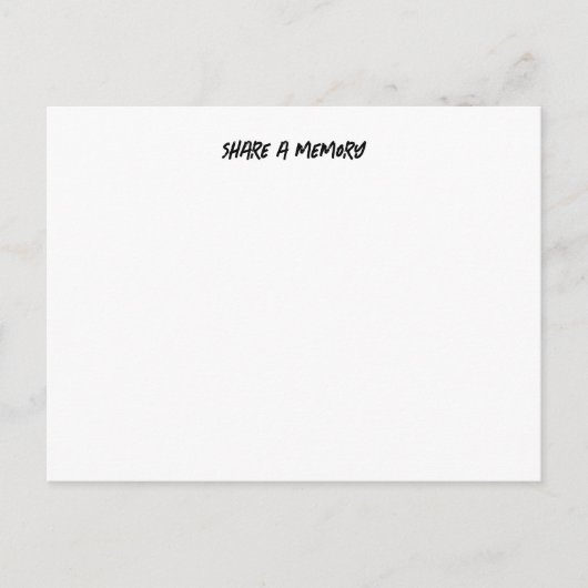 Partager une carte postale mémoire (Devant)