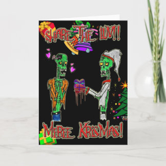 partagez la carte de Noël d'amour