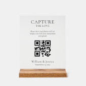 Partagez les photos de mariage avec code QR (Recto)