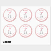 Partagez Notre Joy Rose Gold Sticker (Feuille)