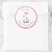 Partagez Notre Joy Rose Gold Sticker (Sac)