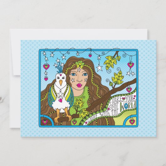 Partagez votre carte Light_Flat 7" x 5" (Devant)