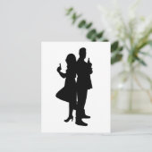 PARTENAIRES EN CARTE POSTALE CRIME (Debout devant)