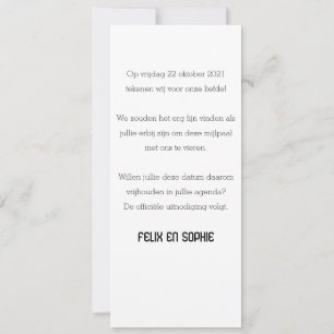 Partenariat enregistré carte texte