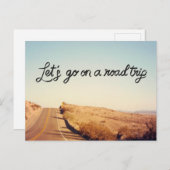 Partez pour l'aventure | Carte postale (Devant / Derrière)