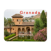 Parthal - fragment van het Alhambra. Magneet (Horizontaal)