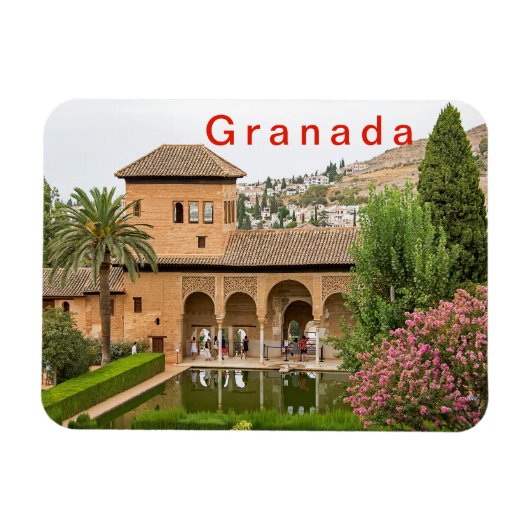 Parthal - fragment van het Alhambra. Magneet (Horizontaal)
