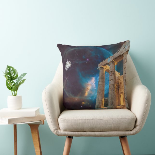 Parthenon Acropolis Griekenland bereikt ruimte Kussen (Stoel)