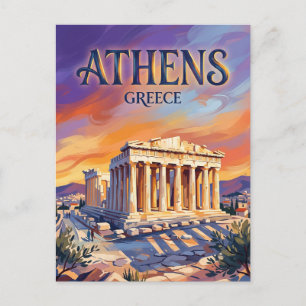 Parthenon (Acropolis) Griekenland Briefkaart
