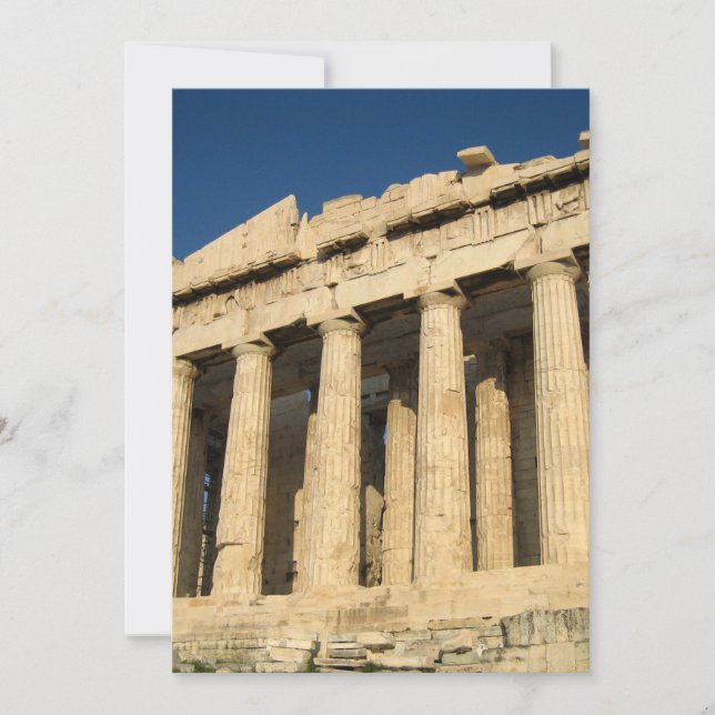 Parthenon Acropolis in Athene (Voorkant)