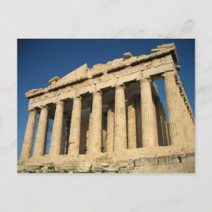 Parthenon Acropolis in Athene Briefkaart