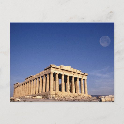 parthenon briefkaart (Voorkant)