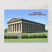 Parthenon Nashville, carte postale tennessee (Devant)