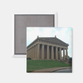 Parthenon Nashville TN Centennial Park Magnet Magneet (Voorkant / Achterkant)