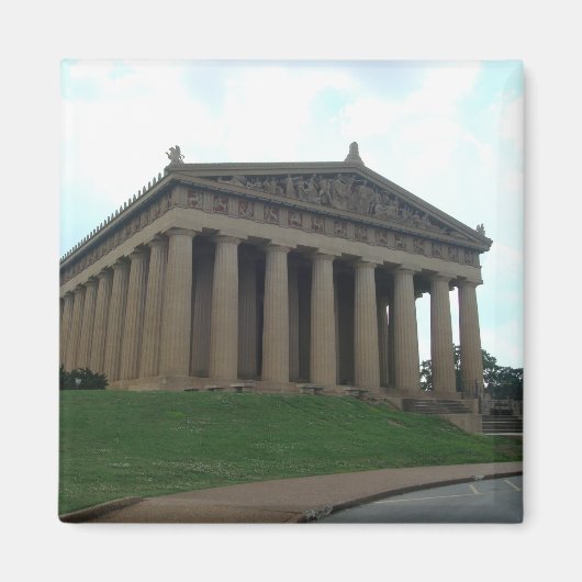 Parthenon Nashville TN Centennial Park Magnet Magneet (Voorkant)
