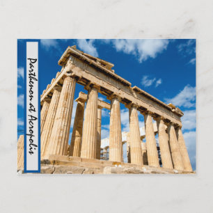 Parthenon op Acropolis Briefkaart