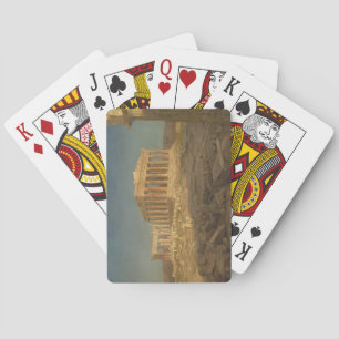 Parthenon (Oude Griekse tempel, Athens Landmark) Pokerkaarten