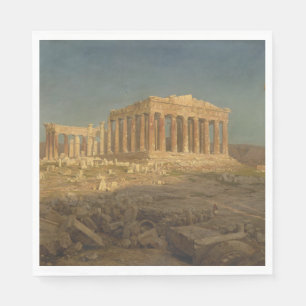 Parthenon (Oude Griekse tempel, Athens Landmark) Servet