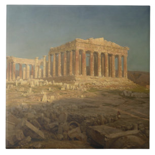 Parthenon (Oude Griekse tempel, Athens Landmark) Tegeltje