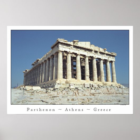 Parthenon Poster (Voorkant)