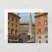 Parthenon - Rome Briefkaart (Voorkant / Achterkant)