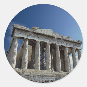 Parthenon Ronde Sticker