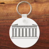Parthenon van Athene Sleutelhanger (Voorkant)