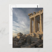 Parthénon vu du Sud Carte postale (Devant / Derrière)