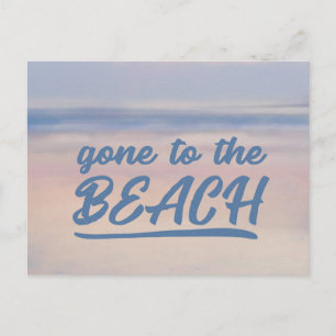 Parti à la plage ! Cartes postales de nouvelle adr
