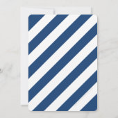 PARTI ANNIVERSAIRE PERSONNALISÉ INVITATION marine (Dos)