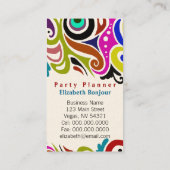 Parti ~ Carte de visite (Dos)