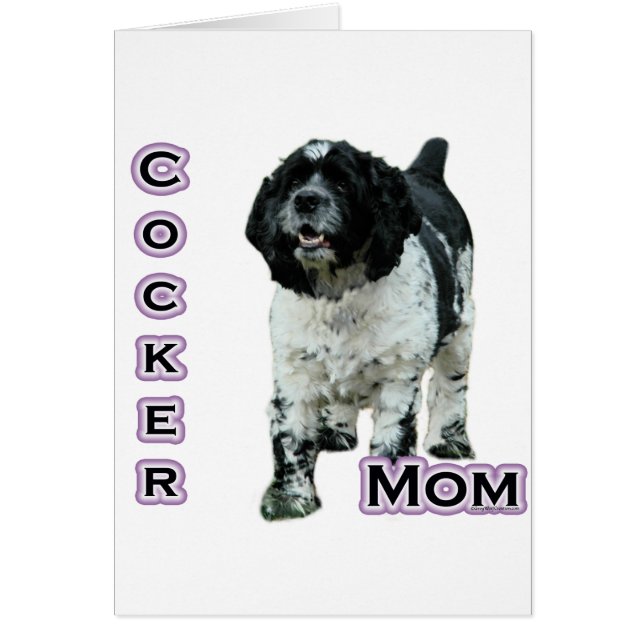 Parti Cocker Spaniel Maman; Maman de Cocker Spanie (Devant)