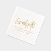 Parti de Graduation de script Preppy moderne (Gauche)