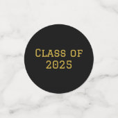 Parti de la graduation Confetti (Petit recto)