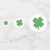 Parti de la peinture irlandaise shamrock Confetti (Derrière)