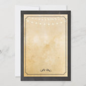 Parti de la retraite Russe Lights Invitation (Dos)