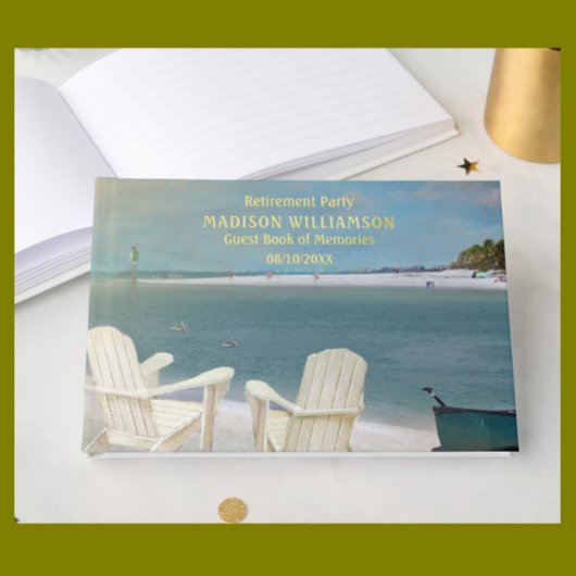 Parti de retraite Ocean Beach Real Gold Foil