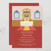 Parti de retraite pour invitation du pasteur (Devant / Derrière)