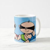 Parti des amis de superhero Favoriser la Mug (Devant droit)