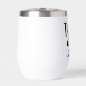 Parti du Baby shower du Merci personnalisé (Avant)