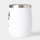 Parti du Baby shower du Merci personnalisé (Arrière)