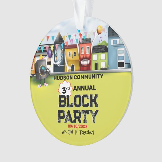 Parti du bloc de quartier (devant)