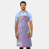 Parti du crayon | Tablier lavande (Porté)