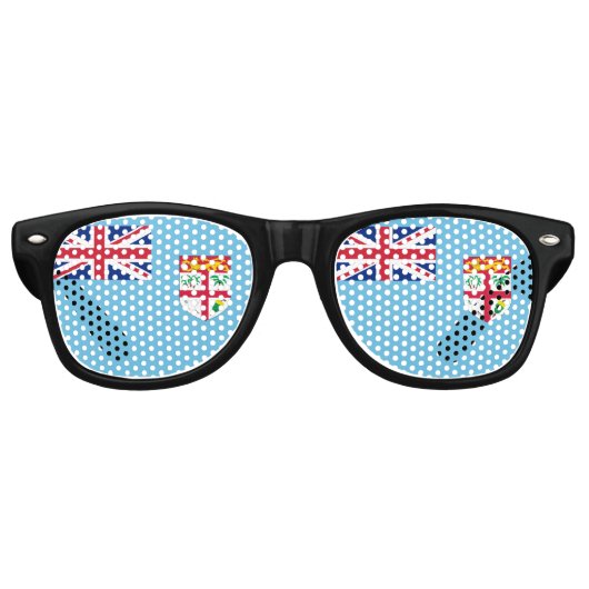 Parti du drapeau de la République de Fidji Lunette (Devant)