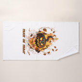 Parti Halloween Citrouille cool (Serviette de bain)