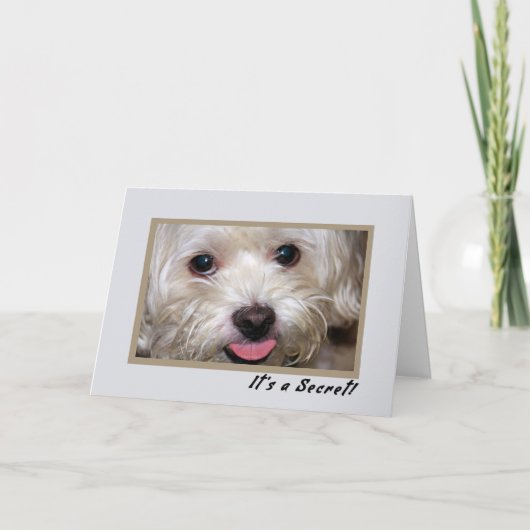 Parti Invitation secret pour son retour du service (Devant)