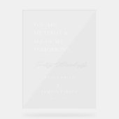 Parti moderne En conséquence Affiche de bienvenue  (Recto)